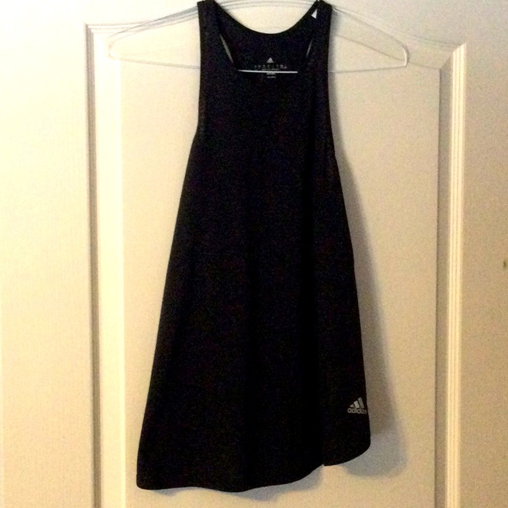Women’s Adidas Climalite Blank Tank Top Size L - Black
